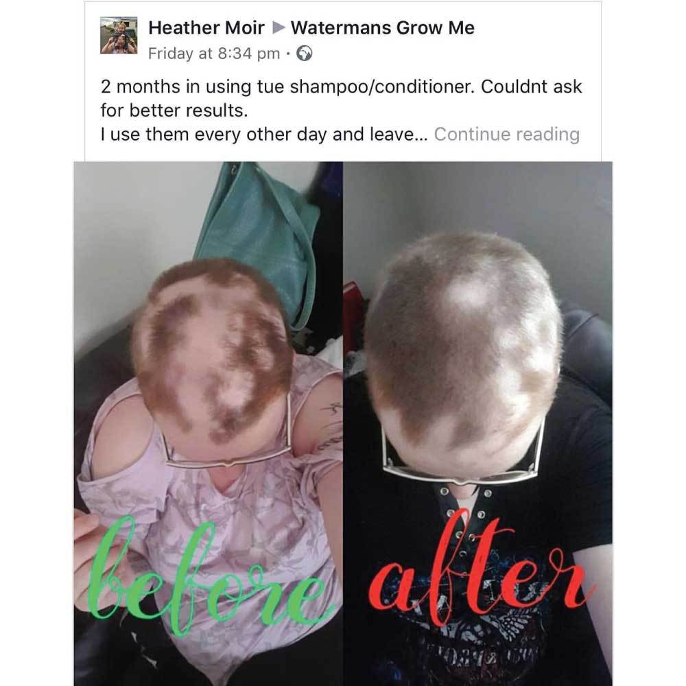 Watermans Grow Me Hair Growth Shampoo 250ml DHT Blocking Biotin Argan Anti Loss V238-SUPDZ-30407449018448