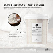 Orku 300g Fine Diatomaceous Earth Tub - Food Grade FCC Fossil Shell Flour Powder V238-SUPDZ-30507915247696
