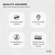 Orku 300g Fine Diatomaceous Earth Tub - Food Grade FCC Fossil Shell Flour Powder V238-SUPDZ-30507915247696