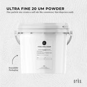 Orku 1.4Kg Fine Diatomaceous Earth Tub - Food Grade Fossil Shell Flour Powder V238-SUPDZ-30507958141008