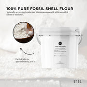 Orku 1.4Kg Fine Diatomaceous Earth Tub - Food Grade Fossil Shell Flour Powder V238-SUPDZ-30507958141008