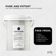 Orku 800g Magnesium Chloride Flakes Hexahydrate Tub - FCC USP Spec Bath Salts V238-SUPDZ-30724614193232