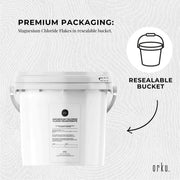 Orku 3.8Kg Magnesium Chloride Flakes Hexahydrate Tub - FCC USP Spec Bath Salts V238-SUPDZ-30724712988752