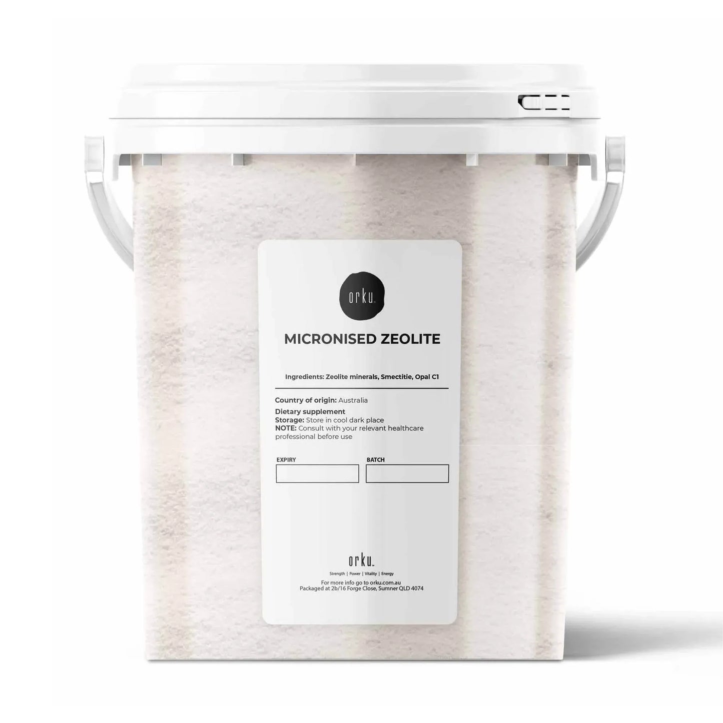 Orku 800g Ultrafine Micronised Zeolite Powder Tub Natural Clinoptilolite Mineral V238-SUPDZ-30725026349136