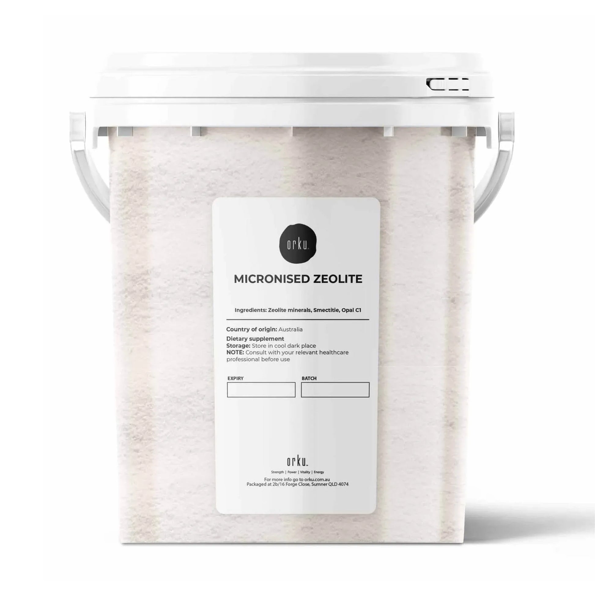 Orku 800g Ultrafine Micronised Zeolite Powder Tub Natural Clinoptilolite Mineral V238-SUPDZ-30725026349136