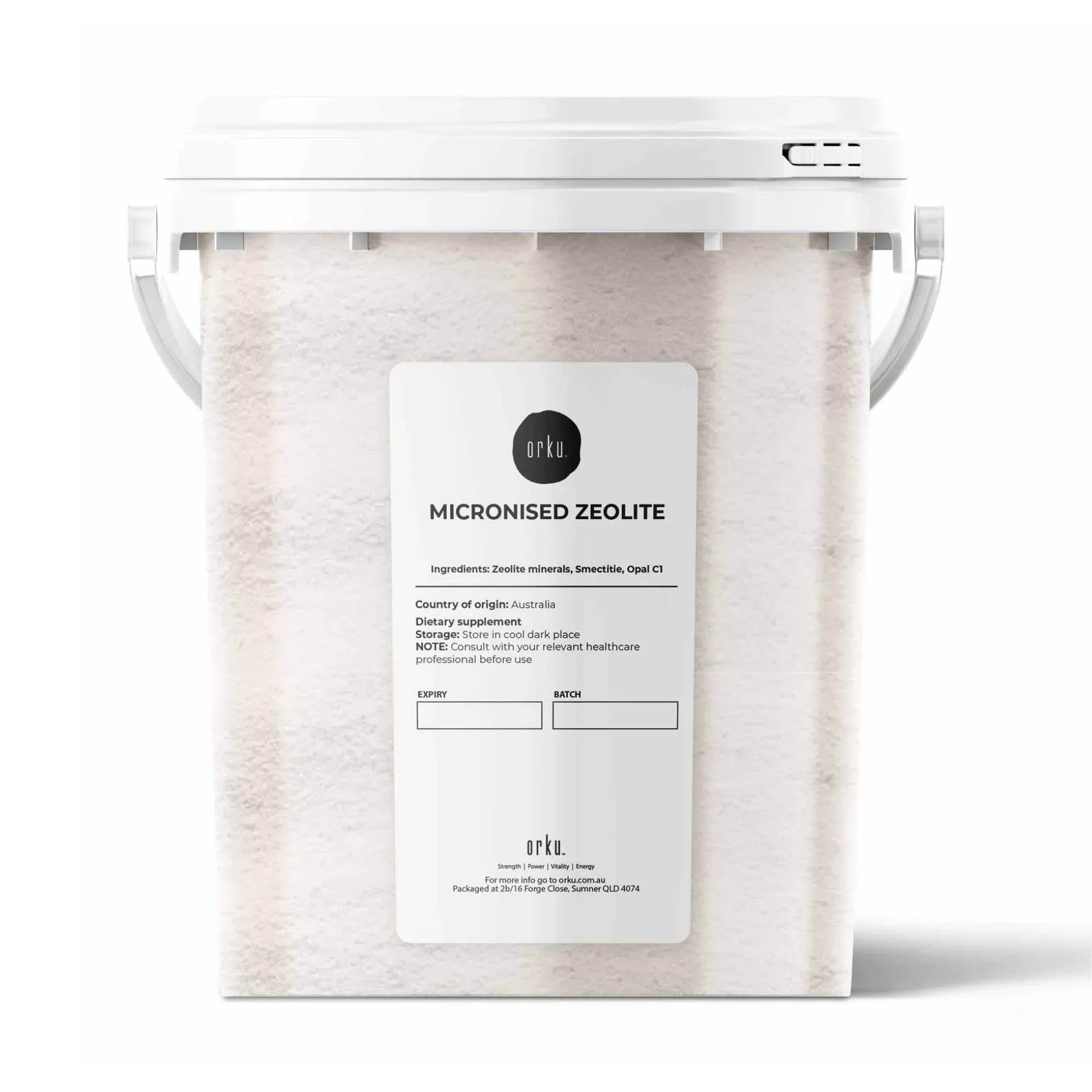 Orku 800g Ultrafine Micronised Zeolite Powder Tub Natural Clinoptilolite Mineral V238-SUPDZ-30725026349136