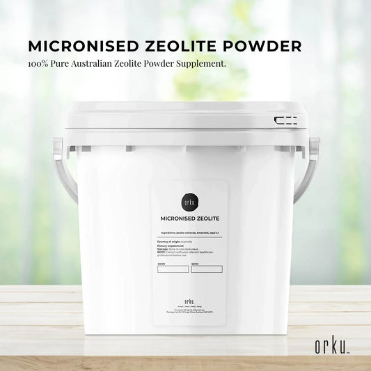 Orku 1.3kg Ultrafine Micronised Zeolite Powder Tub Natural Clinoptilolite Mineral V238-SUPDZ-30725050990672