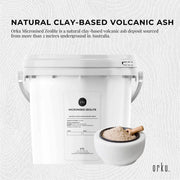 Orku 3kg Ultrafine Micronised Zeolite Powder Tub Natural Clinoptilolite Mineral V238-SUPDZ-30725088018512