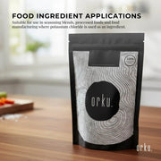Orku 100g Potassium Chloride Powder (KCl) - Food Grade E508 Salt Substitute V238-SUPDZ-30737225252944