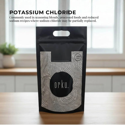 Orku Bulk 10Kg Potassium Chloride Powder (KCl) - Food Grade E508 Salt Substitute V238-SUPDZ-30737460330576