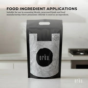 Orku Bulk 10Kg Potassium Chloride Powder (KCl) - Food Grade E508 Salt Substitute V238-SUPDZ-30737460330576