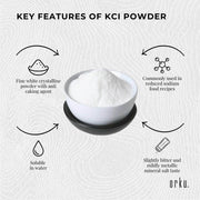 Orku Bulk 10Kg Potassium Chloride Powder (KCl) - Food Grade E508 Salt Substitute V238-SUPDZ-30737460330576