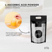Orku Bulk 10Kg Vitamin C Powder Pure L-Ascorbic Acid - USP Grade Non-GMO V238-SUPDZ-30740132331600