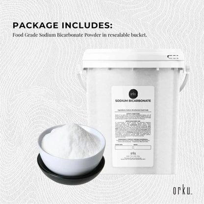 Orku 1.3Kg Sodium Bicarbonate Food Grade Tub Baking Soda Aluminium Free Powder V238-SUPDZ-30943353897040