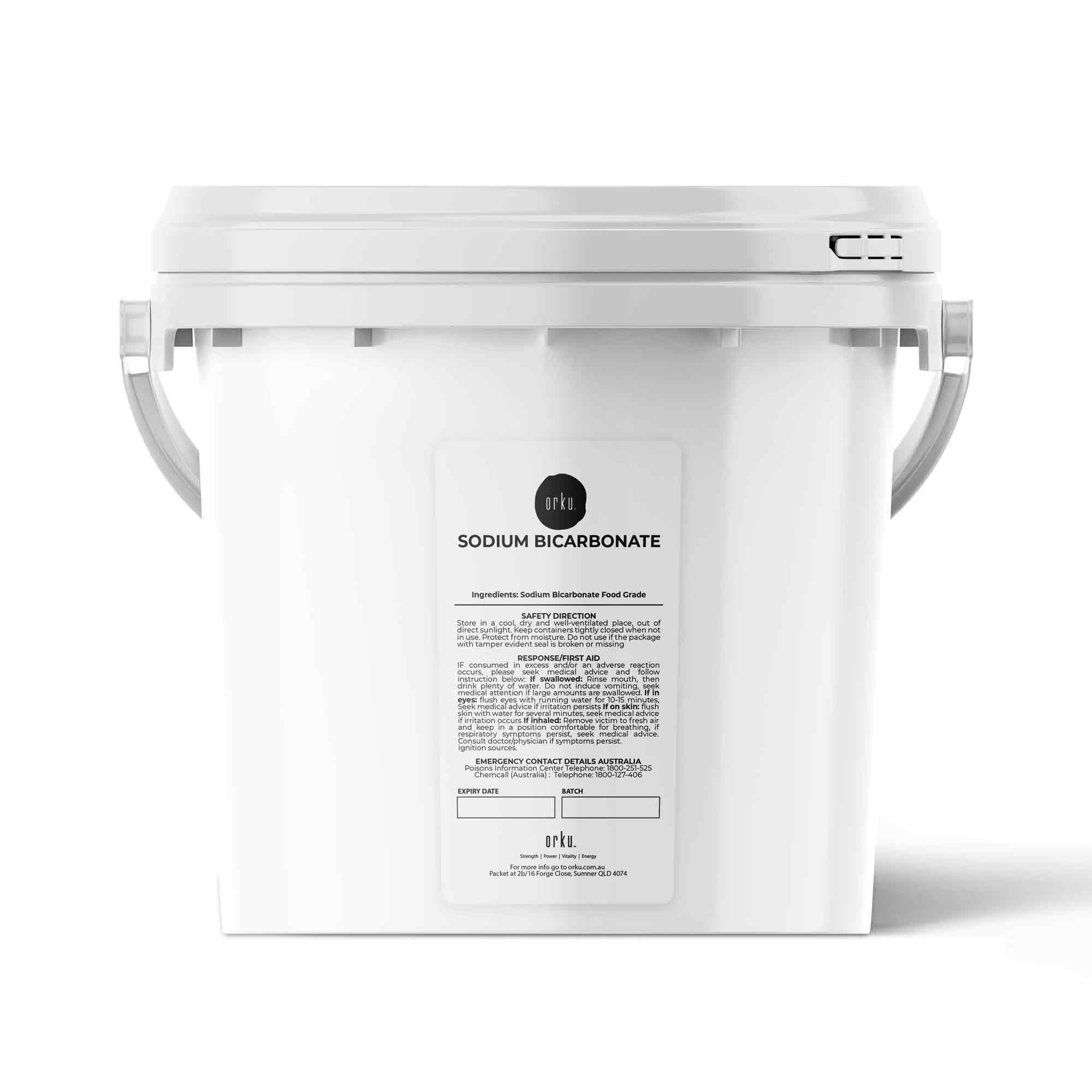 Orku 5Kg Sodium Bicarbonate Food Grade Tub Baking Soda Aluminium Free Powder V238-SUPDZ-30943440732240