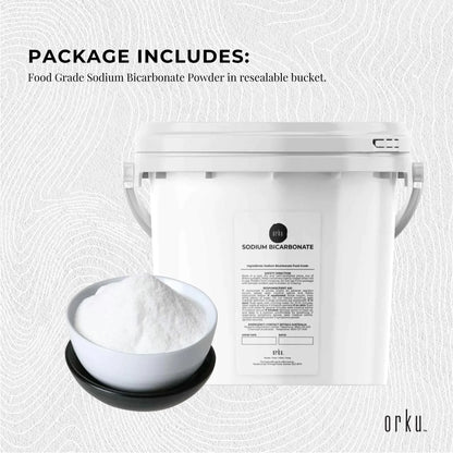 Orku 5Kg Sodium Bicarbonate Food Grade Tub Baking Soda Aluminium Free Powder V238-SUPDZ-30943440732240