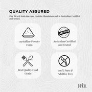 Orku 5Kg Sodium Bicarbonate Food Grade Tub Baking Soda Aluminium Free Powder V238-SUPDZ-30943440732240