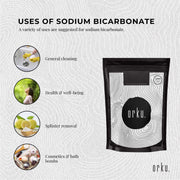 Orku 400g Sodium Bicarbonate Food Grade Baking Soda Aluminium Free NaHCO3 Powder V238-SUPDZ-30943870877776