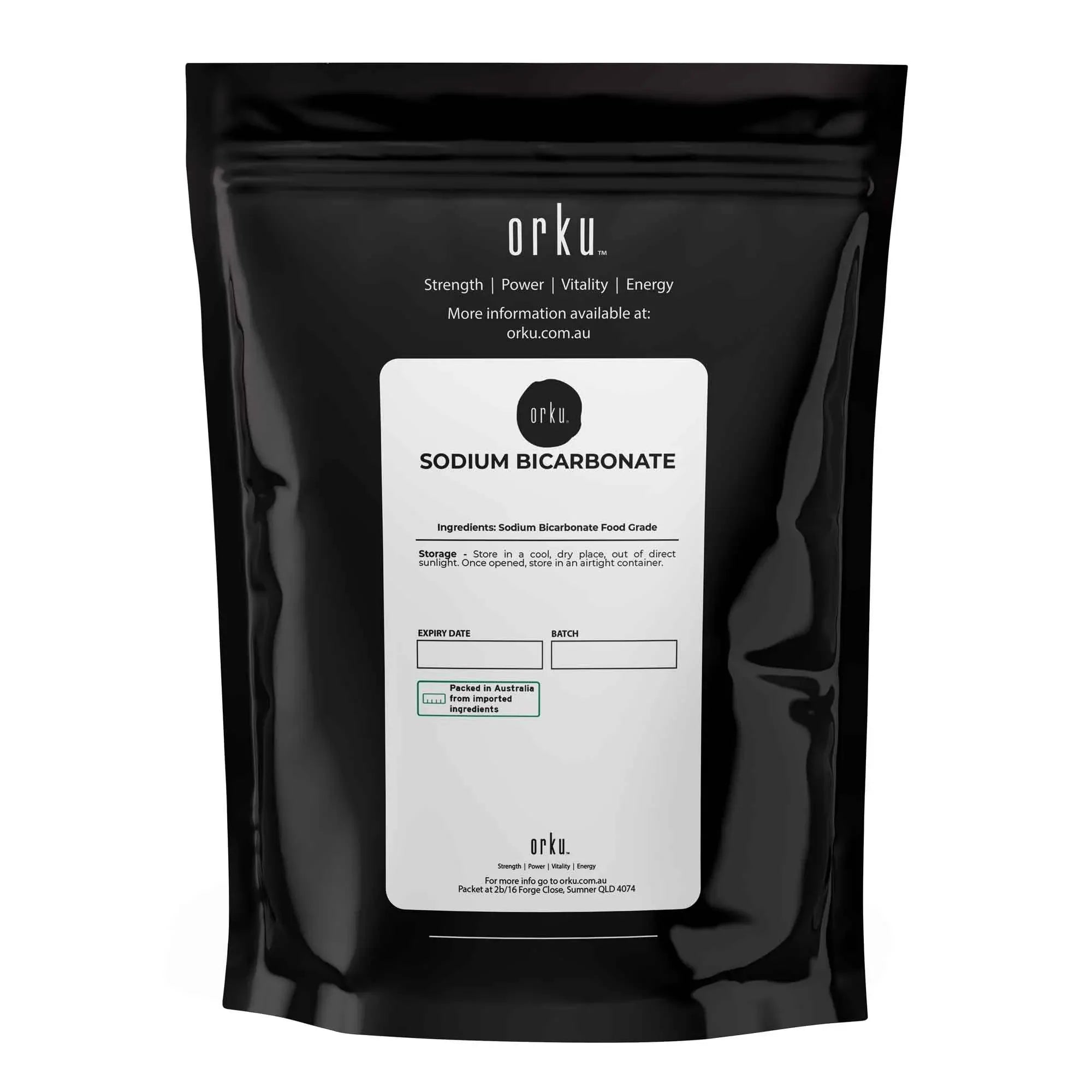 Orku 1Kg Sodium Bicarbonate Food Grade Baking Soda Aluminium Free NaHCO3 Powder V238-SUPDZ-30943945883728