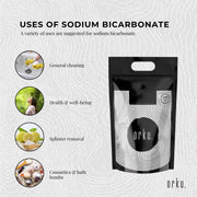Orku Bulk 10Kg Sodium Bicarbonate Food Grade Baking Soda Aluminium Free Powder V238-SUPDZ-30944125026384