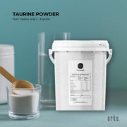 Orku 1.3kg Taurine Powder Tub - High Purity L-Taurine Amino Acid Ingredient V238-SUPDZ-30955704909904