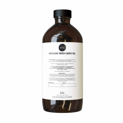 Orku 1L Organic Neem Seed Oil - Debitterised Cold Pressed Azadirachtin Indica V238-SUPDZ-31136470302800