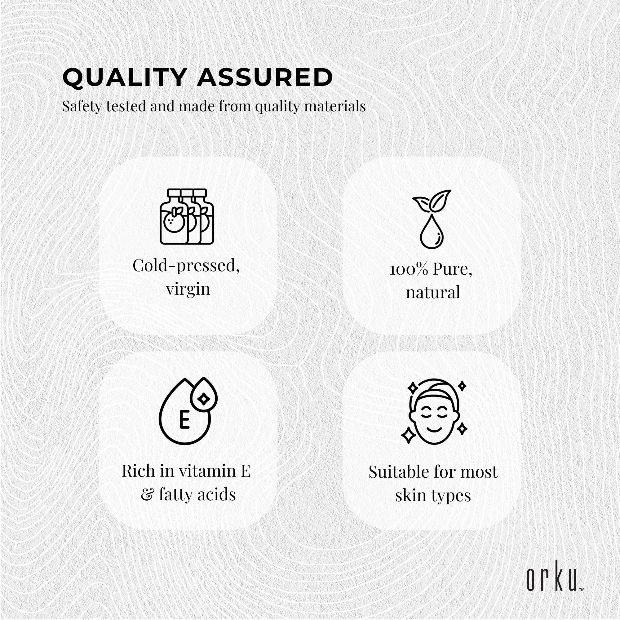 Orku 1L Organic Neem Seed Oil - Debitterised Cold Pressed Azadirachtin Indica V238-SUPDZ-31136470302800