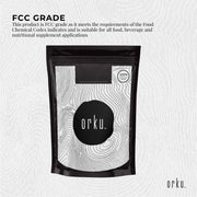 Orku 100g Potassium Bicarbonate Powder - Food Grade Pure FCC Brewing Baking V238-SUPDZ-31299450437712