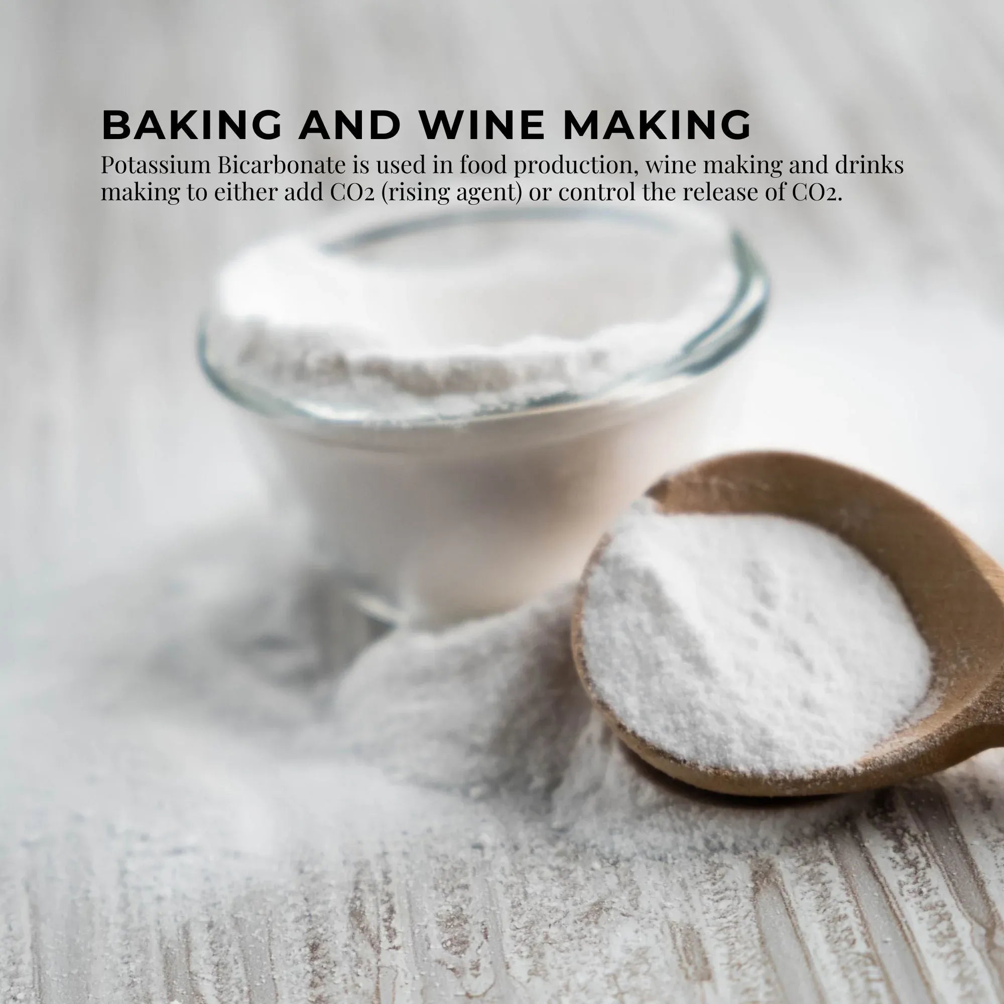 Orku 2Kg Potassium Bicarbonate Powder - Food Grade Pure FCC Brewing Baking V238-SUPDZ-31299702849616
