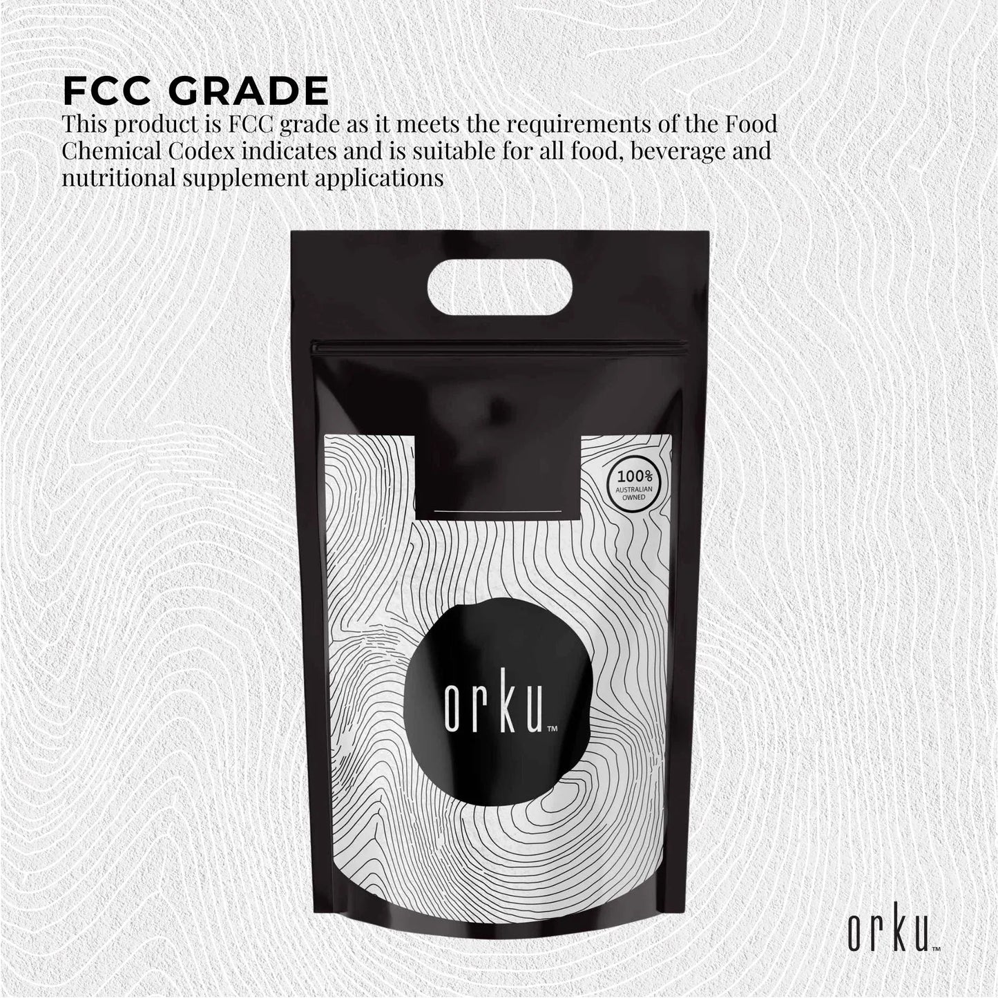 Orku 10Kg Potassium Bicarbonate Powder Bulk - Food Grade FCC for Brewing Baking V238-SUPDZ-31299751247952