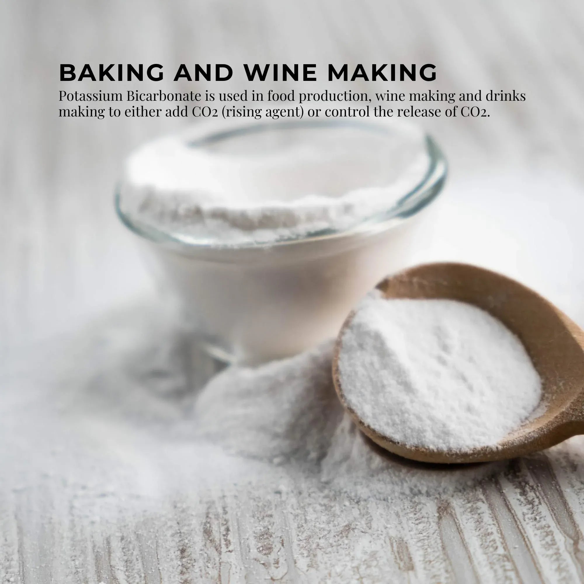 Orku 1.3Kg Potassium Bicarbonate Powder Tub Food Grade FCC for Brewing Baking V238-SUPDZ-31299796336720