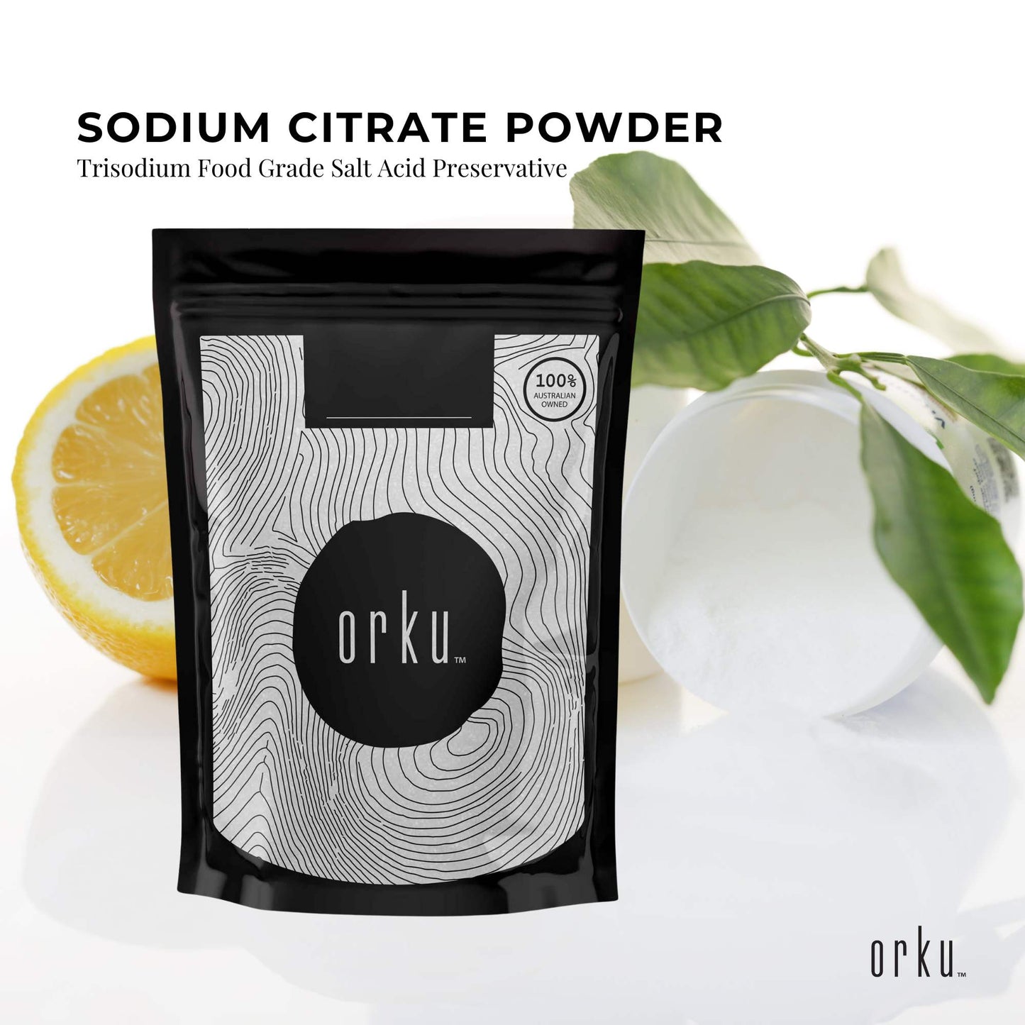 100g Sodium Citrate Powder - Trisodium Food Grade Salt Acid Preservative V238-SUPDZ-31300259446864