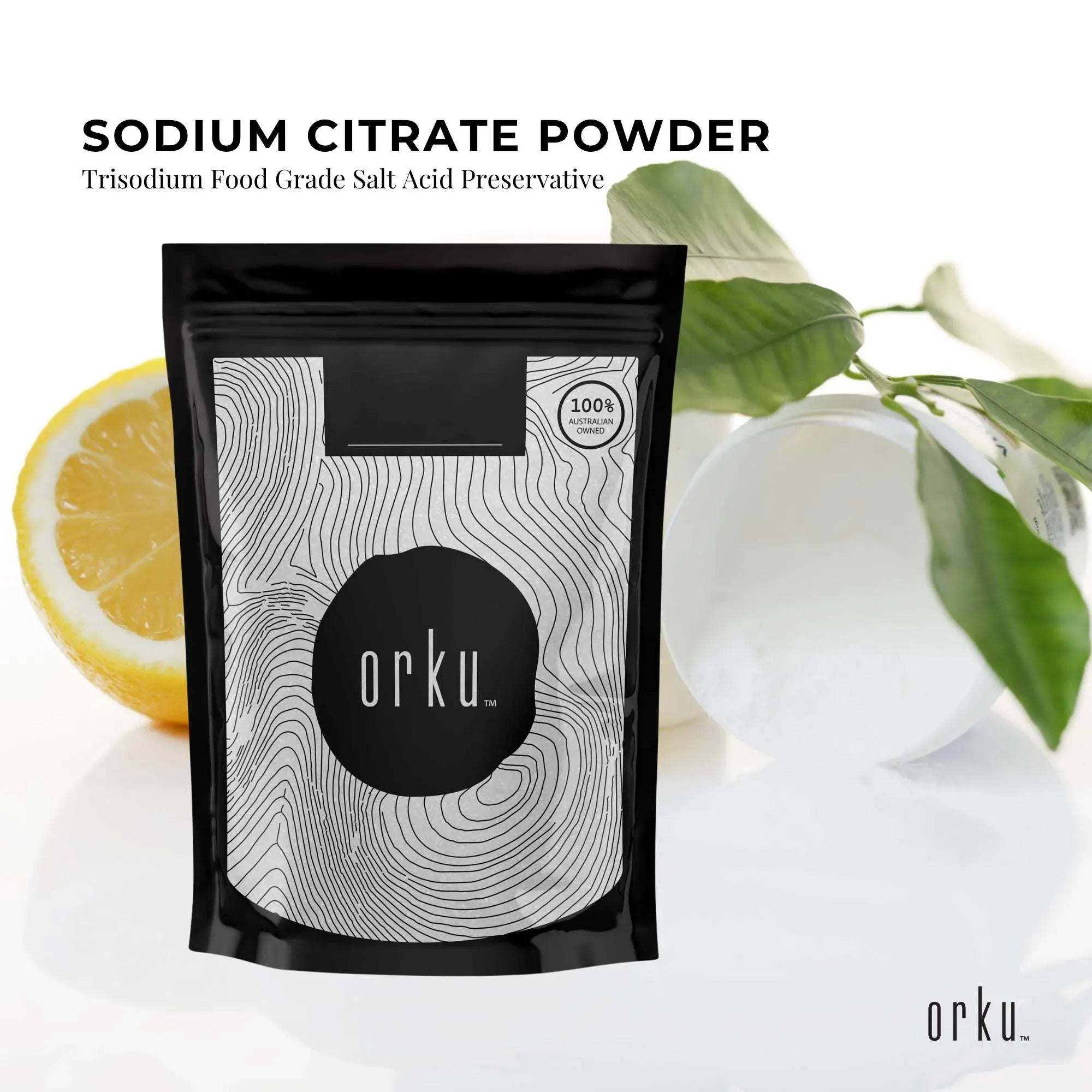 2Kg Sodium Citrate Powder - Trisodium Food Grade Salt Acid Preservative V238-SUPDZ-31300610457680