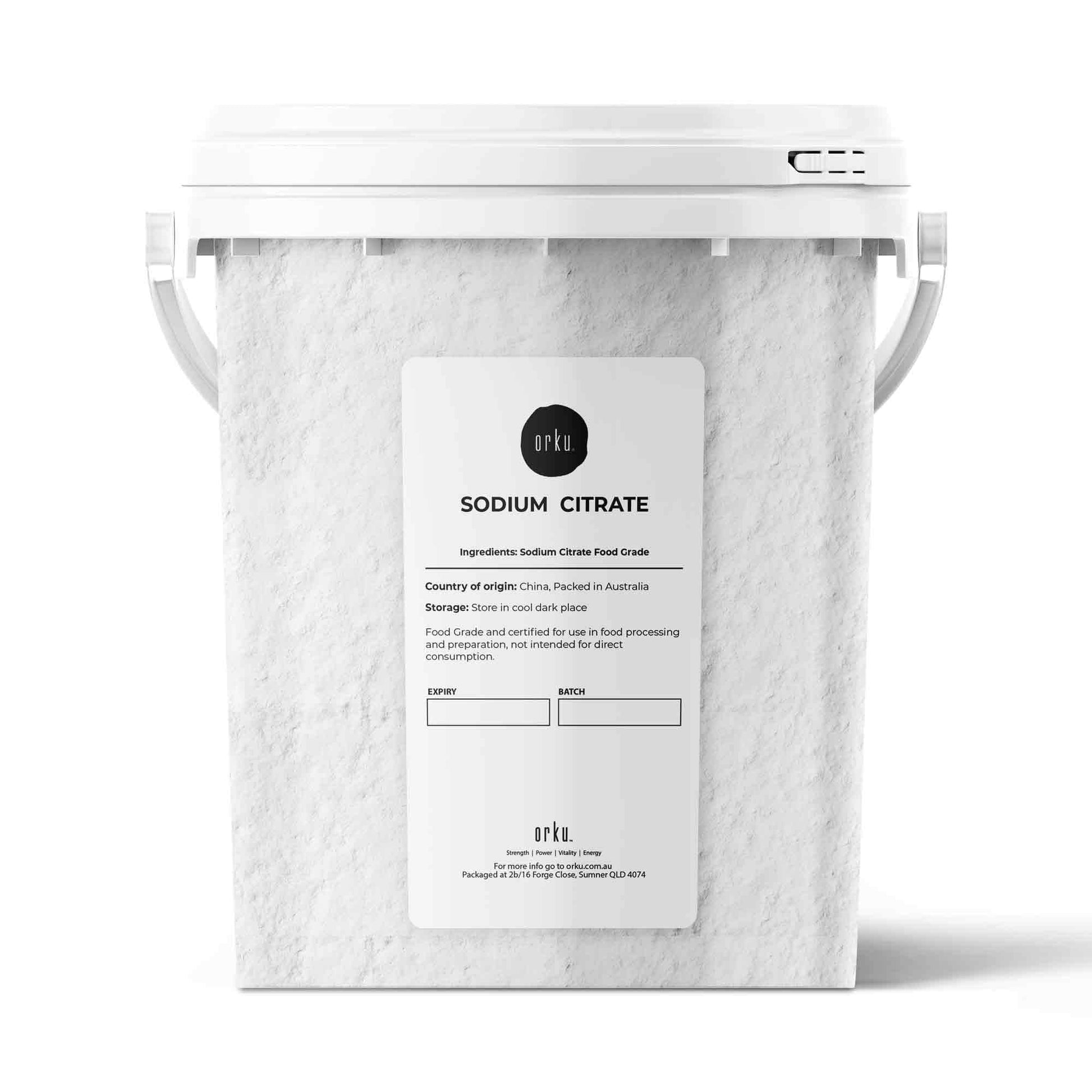 1.3Kg Sodium Citrate Powder Tub - Trisodium Food Grade Salt Acid Preservative V238-SUPDZ-31300838817872
