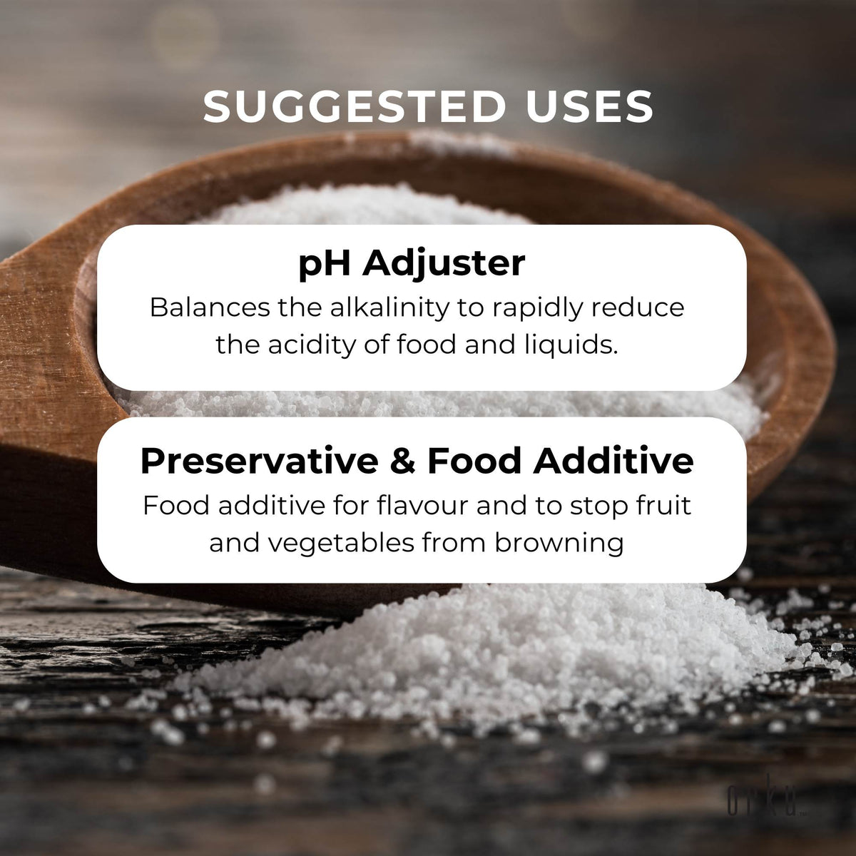 1.3Kg Sodium Citrate Powder Tub - Trisodium Food Grade Salt Acid Preservative V238-SUPDZ-31300838817872