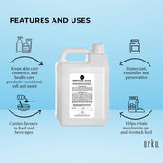 5L Propylene Glycol BP USP 99.9% Pure Pharmaceutical Food Grade Monopropylene V238-SUPDZ-31369689366608