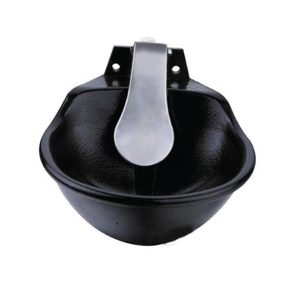 25cm Cattle Drinking Bowl - Iron Cast Mounted Automatic Water Cow Horse Trough V238-SUPDZ-31381989195856