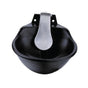 25cm Cattle Drinking Bowl - Iron Cast Mounted Automatic Water Cow Horse Trough V238-SUPDZ-31381989195856