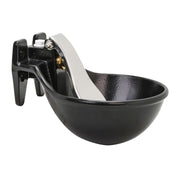25cm Cattle Drinking Bowl - Iron Cast Mounted Automatic Water Cow Horse Trough V238-SUPDZ-31381989195856