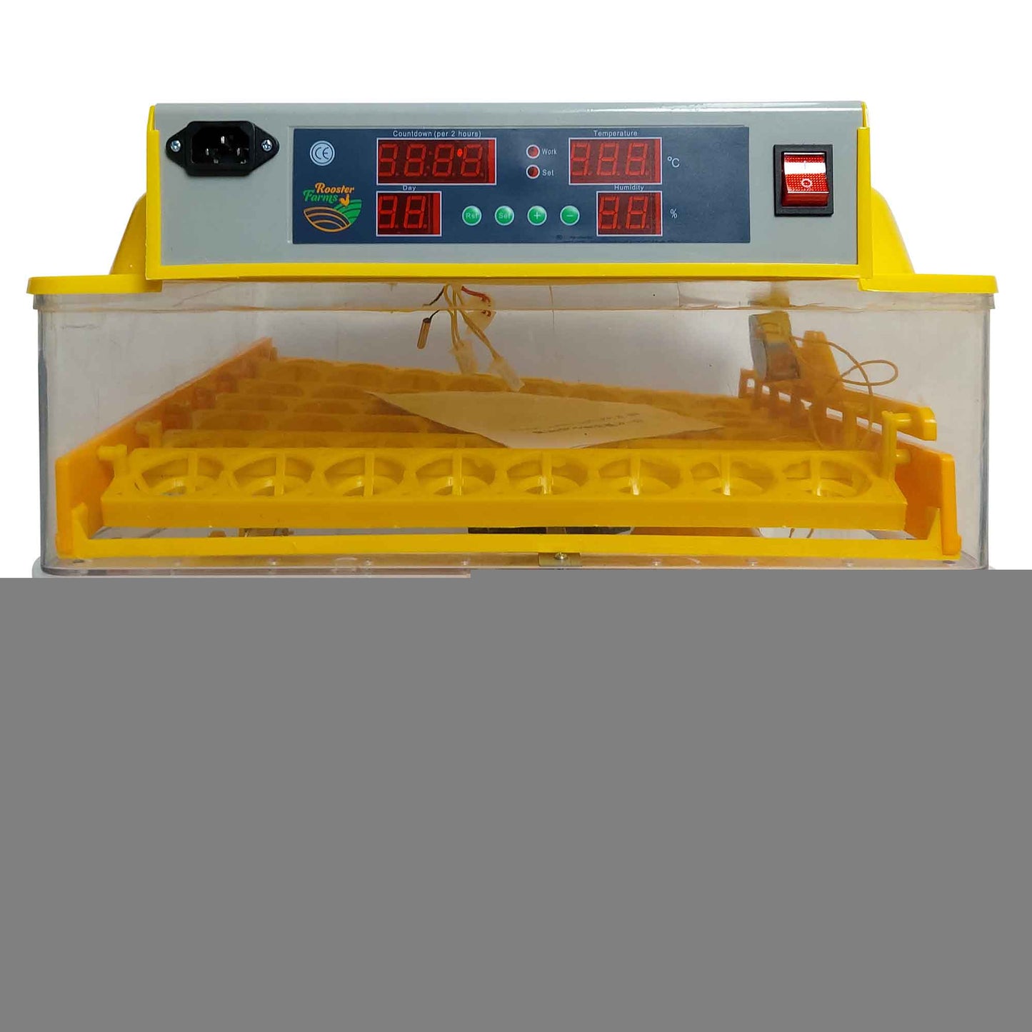 Rooster Farms Electric 96 Egg Incubator + Accessories for Chicken Quail Duck V238-SUPDZ-31400244838480