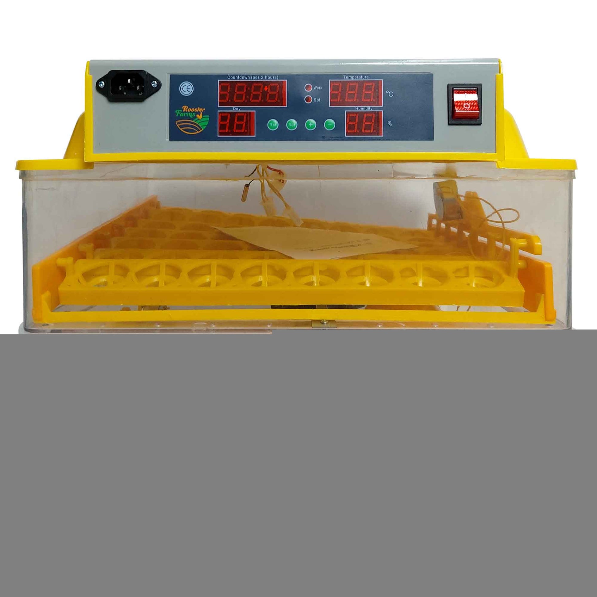 Rooster Farms Electric 96 Egg Incubator + Accessories for Chicken Quail Duck V238-SUPDZ-31400244838480