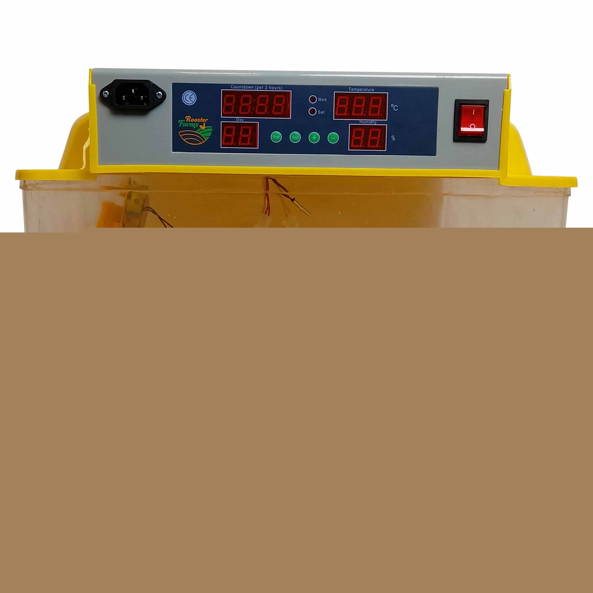 Rooster Farms Electric 96 Egg Incubator + Accessories for Chicken Quail Duck V238-SUPDZ-31400244838480