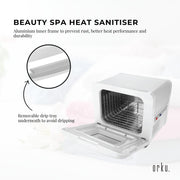 Orku 8L White Electric Towel Warmer UV Steriliser Cabinet Salon Heat Sanitiser V238-SUPDZ-31407905800272