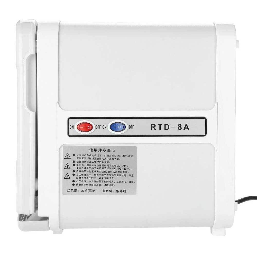 Orku 8L White Electric Towel Warmer UV Steriliser Cabinet Salon Heat Sanitiser V238-SUPDZ-31407905800272