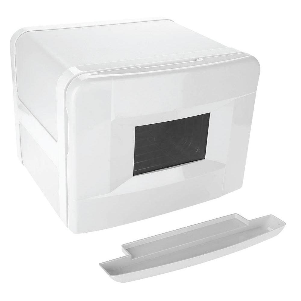 Orku 8L White Electric Towel Warmer UV Steriliser Cabinet Salon Heat Sanitiser V238-SUPDZ-31407905800272