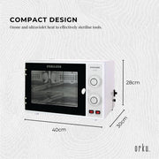 Orku 20L Ozone UV Steriliser Box - Beauty Equipment Salon Nail Tools Sterilizer V238-SUPDZ-31441164566608