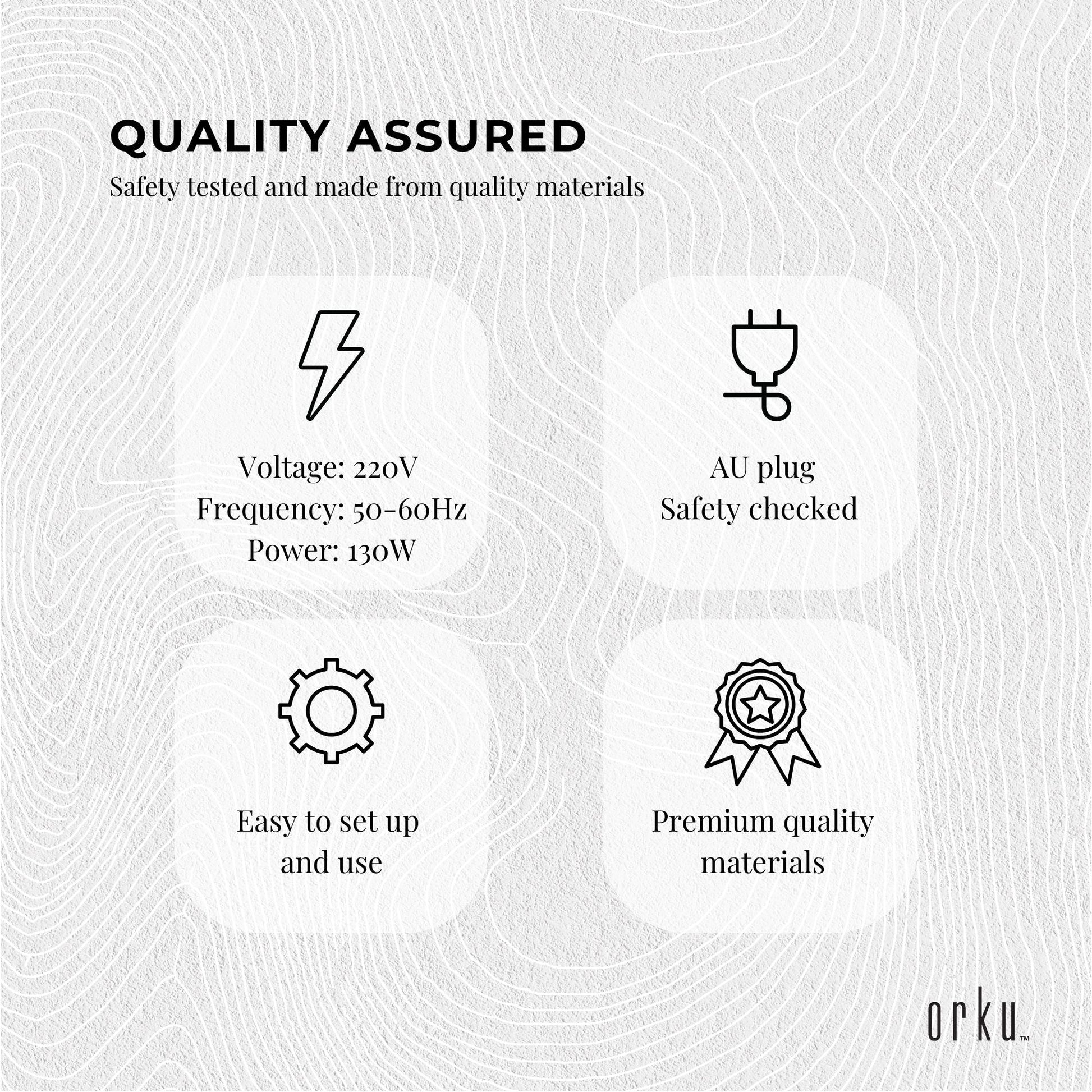 Orku 20L Ozone UV Steriliser Box - Beauty Equipment Salon Nail Tools Sterilizer V238-SUPDZ-31441164566608