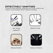 Orku 8L UV Steriliser Box Beauty Equipment Sanitising Salon Nail Tool Sterilizer V238-SUPDZ-31452214755408
