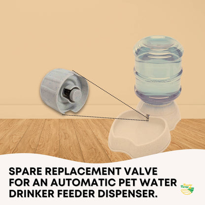 Rooster Farms Replacement Valve Spare Part for 3.8L Pet Water Drinker Dispenser V238-SUPDZ-31576194875472