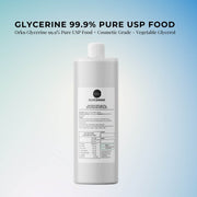 Orku 1L Glycerine 99.9% Pure USP Food + Cosmetic Grade - Vegetable Glycerol V238-SUPDZ-31589600886864